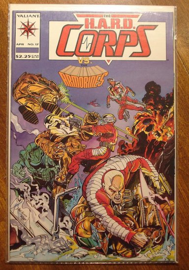The Hard Corps #17 comic book - Valiant comics