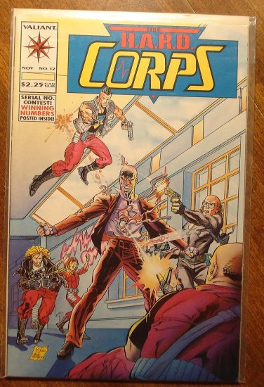 The Hard Corps #12 comic book - Valiant comics