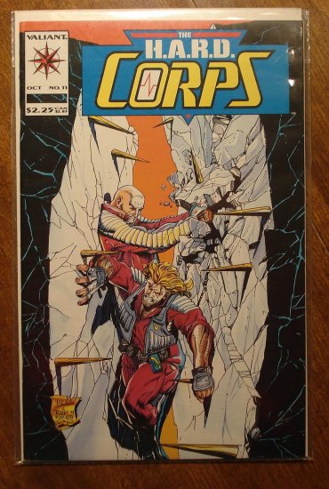 The Hard Corps #11 comic book - Valiant comics