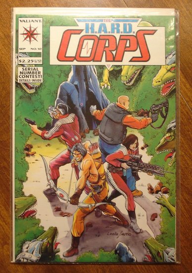 The Hard Corps #10 comic book - Valiant comics