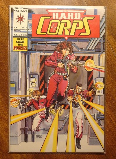 The Hard Corps #8 comic book - Valiant comics