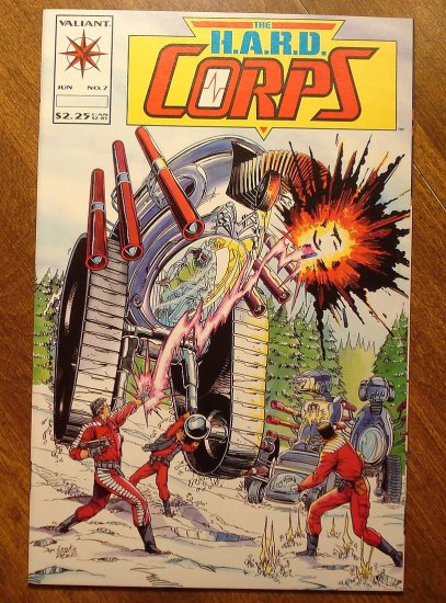 The Hard Corps #7 comic book - Valiant comics
