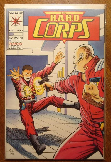The Hard Corps #3 comic book - Valiant comics