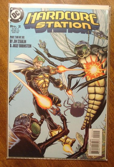 Hardcore Station #2 comic book - DC comics