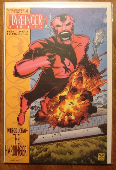 Harbinger Files #2 comic book - Valiant comics