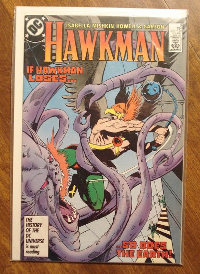 Hawkman #9 (1980's) comic book - DC Comics