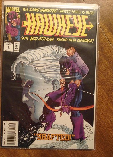 Hawkeye #1 (1994 mini series) comic book - Marvel Comics