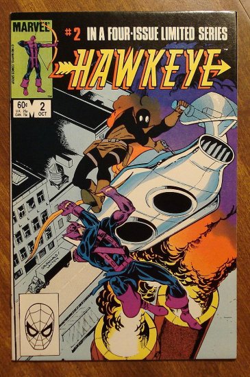 Hawkeye #2 (1983 mini series) comic book - Marvel Comics