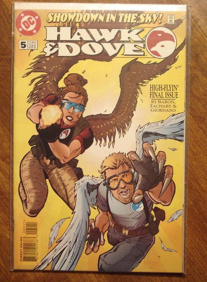 Hawk & Dove #5 (1990's) comic book - DC Comics