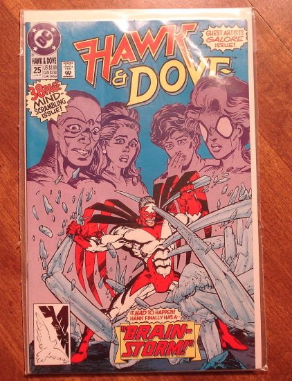 Hawk & Dove #25 (1980's series) comic book - DC Comics