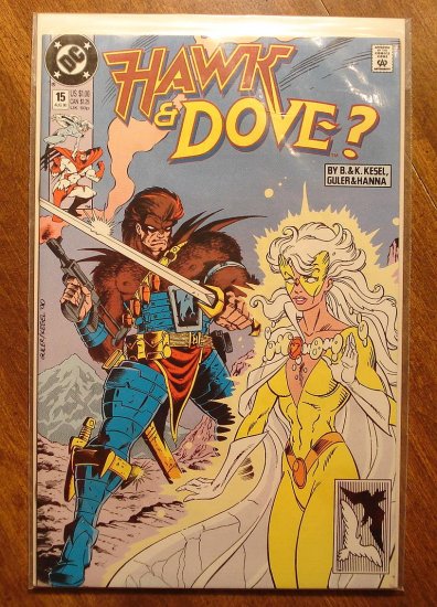 Hawk & Dove #15 (1980's series) comic book - DC Comics