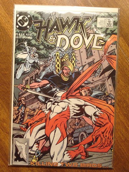 Hawk & Dove #3 (1980's series) comic book - DC Comics