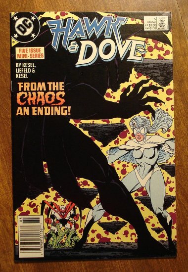 Hawk & Dove #5 (1980's mini-series) comic book - DC Comics