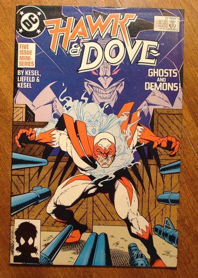 Hawk & Dove #1 (1980's mini-series) comic book - DC Comics