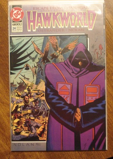 Hawkworld #24 comic book - DC Comics