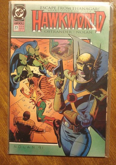 Hawkworld #23 comic book - DC Comics