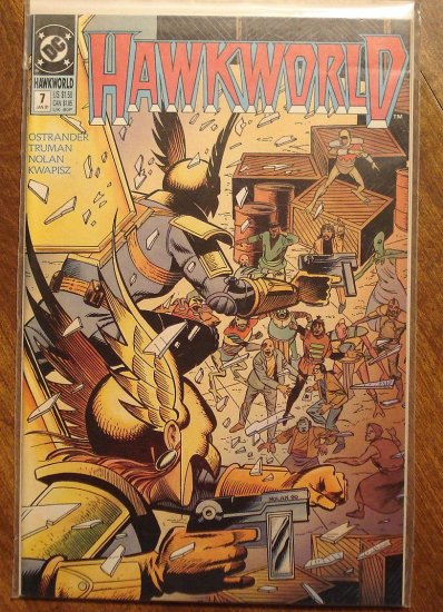 Hawkworld #7 comic book - DC Comics