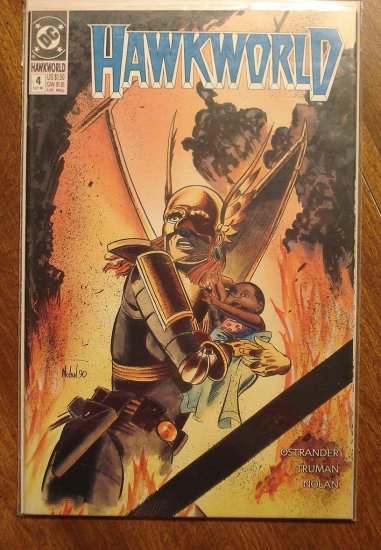 Hawkworld #4 comic book - DC Comics