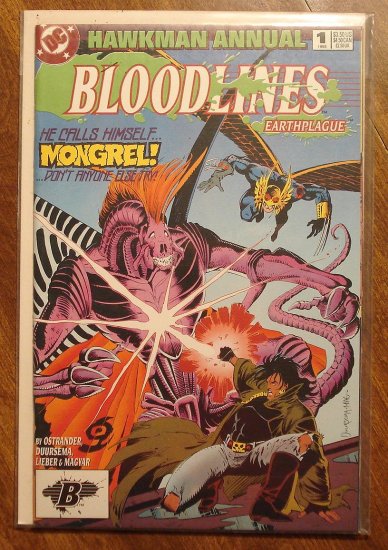 Hawkman Annual #1 comic book - DC Comics
