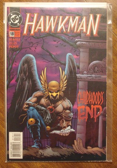 Hawkman #18 (1990's) comic book - DC Comics