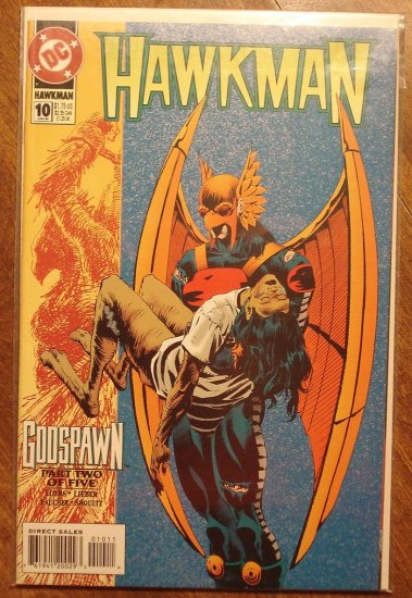 Hawkman #10 (1990's) comic book - DC Comics