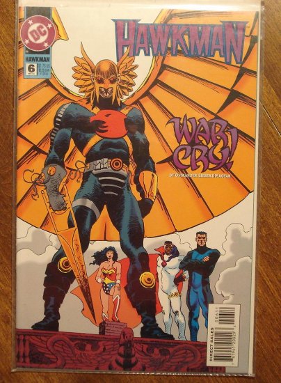 Hawkman #6 (1990's) comic book - DC Comics