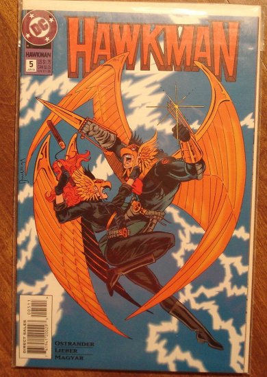 Hawkman #5 (1990's) comic book - DC Comics