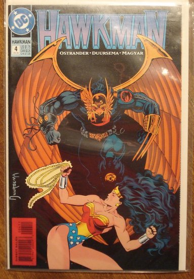 Hawkman #4 (1990's) comic book - DC Comics