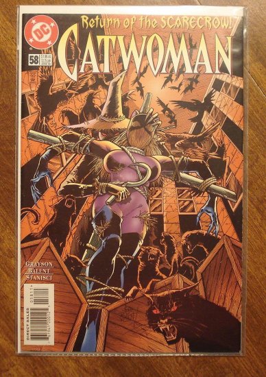 Catwoman #58 comic book - DC Comics