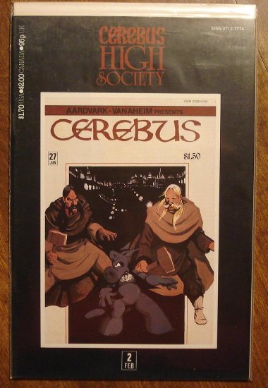 Cerebus - High Society (reprint series) #2 comic book - Dave Sim - Aardvark-Vanaheim