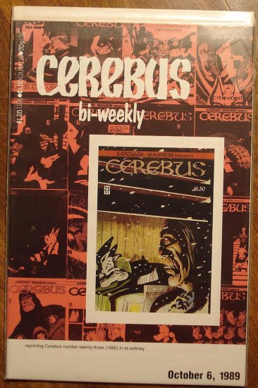 Cerebus Bi-Weekly (reprint series) #23 comic book - Dave Sim - Aardvark-Vanaheim