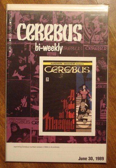 Cerebus Bi-Weekly (reprint series) #16 comic book - Dave Sim - Aardvark-Vanaheim