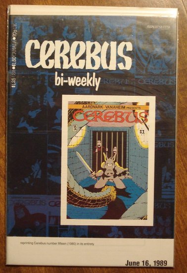 Cerebus Bi-Weekly (reprint series) #15 comic book - Dave Sim - Aardvark-Vanaheim