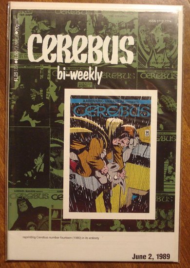 Cerebus Bi-Weekly (reprint series) #14 comic book - Dave Sim - Aardvark-Vanaheim
