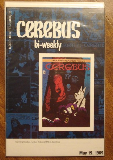 Cerebus Bi-Weekly (reprint series) #13 comic book - Dave Sim - Aardvark-Vanaheim