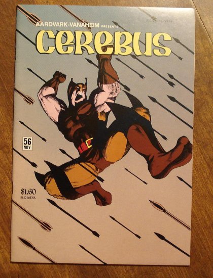 Cerebus #56 (Wolveroach) comic book - Dave Sim - Aardvark-Vanaheim
