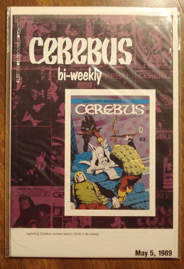 Cerebus Bi-Weekly (reprint series) #12 comic book - Dave Sim - Aardvark-Vanaheim