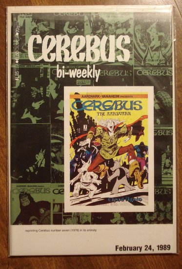 Cerebus Bi-Weekly (reprint series) #7 comic book - Dave Sim - Aardvark-Vanaheim