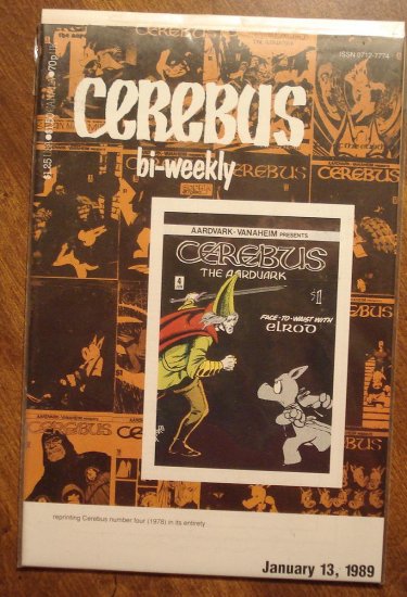 Cerebus Bi-Weekly (reprint series) #4 comic book - Dave Sim - Aardvark-Vanaheim
