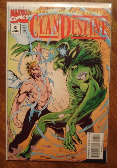 Clandestine #4 comic book - Marvel comics
