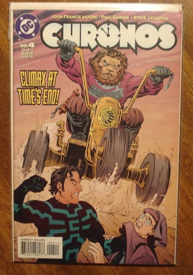 Chronos #4 comic book - DC comics
