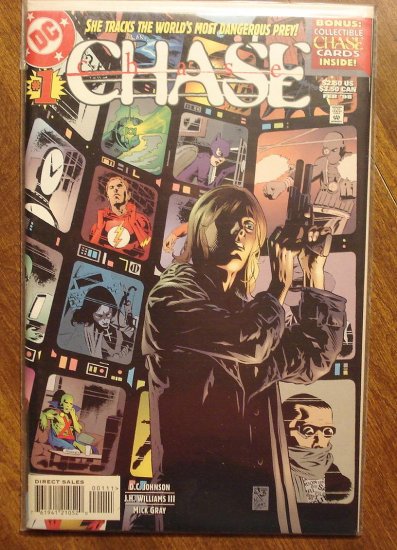 Chase #1 comic book - DC comics