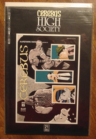 Cerebus - High Society (reprint series) #21 comic book - Dave Sim - Aardvark-Vanaheim
