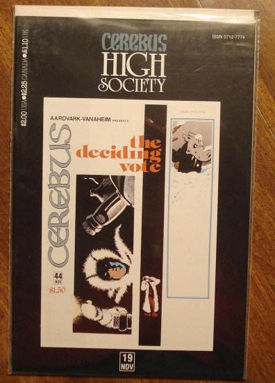 Cerebus - High Society (reprint series) #19 comic book - Dave Sim - Aardvark-Vanaheim