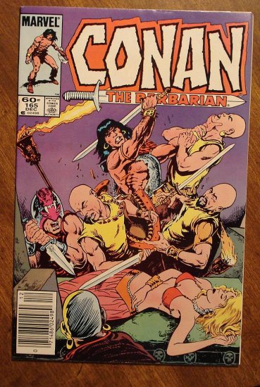 Conan The Barbarian #165 comic book - Marvel comics
