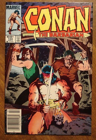 Conan The Barbarian #160 comic book - Marvel comics