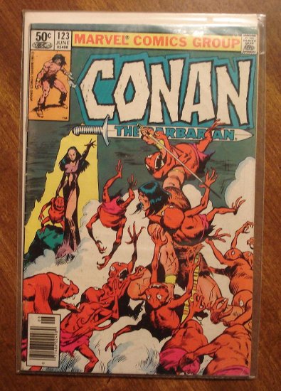 Conan The Barbarian #123 VG comic book - Marvel comics