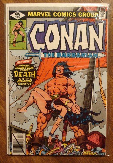 Conan The Barbarian #100 comic book - Marvel comics
