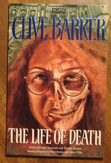 Clive Barker: The Life of Death graphic novel comic book - Eclipse comics