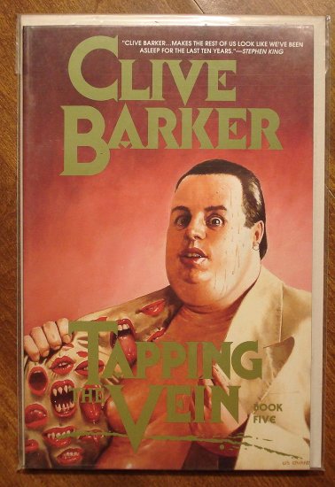 Clive Barker: Tapping The Vein #5 deluxe format comic book - Eclipse comics
